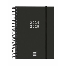 Agenda Finocam Cool Negro 2024-2025 | Tienda24 Tienda24.eu