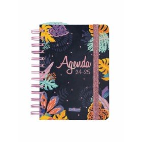 Diary Finocam Garden Multicolour 1/8 12 x 16,4 cm 2024-2025 | Tienda24 Tienda24.eu