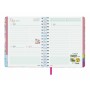 Agenda Finocam Talkual Style Multicolor Quarto 15,5 x 21,7 cm 2024-2025 | Tienda24 Tienda24.eu