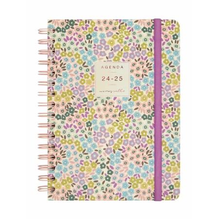 Agenda Finocam Moniquilla Beauty Multicolor A5 15,5 x 21,2 cm 2024-2025 | Tienda24 Tienda24.eu