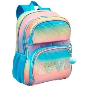 School Rucksack with Wheels Hello Kitty Sea lovers Turquoise 33 X 45 X 22 cm | Tienda24 Tienda24.eu