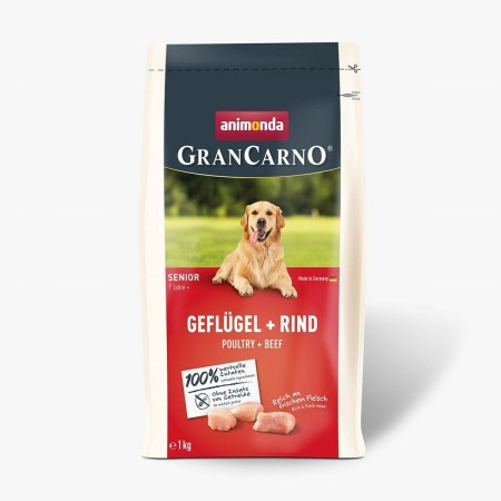 Fodder Animonda Gran Carno Senior Birds 1 kg by Animonda, Dry - Ref: S91107048, Price: 7,10 €, Discount: %