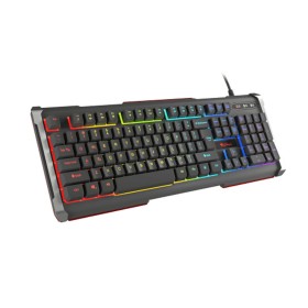 Clavier Genesis NKG-0993 Noir Multicouleur QWERTY de Genesis, Claviers - Réf : S91107203, Prix : 34,34 €, Remise : %