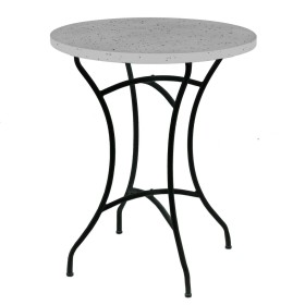 Centre Table DKD Home Decor White Silver Crystal Steel 120 x 60 x 45 cm | Tienda24 Tienda24.eu