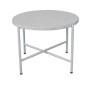 Mesa de apoio Terrazzo Branco 60 x 60 x 45 cm | Tienda24 Tienda24.eu