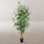 Planta Decorativa Cimento Tecido Bambu 150 cm | Tienda24 Tienda24.eu