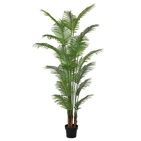 Planta Decorativa Poliéster Polietileno Ferro Melamina 9,5 x 9,5 x 29 cm | Tienda24 Tienda24.eu