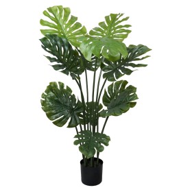 Planta Decorativa DKD Home Decor Laranja Polietileno Castanho-avermelhado PVC 30 x 30 x 150 cm (2 Unidades) | Tienda24 Tienda24.eu