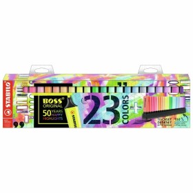 Fluorescent Marker Set Stabilo EO7023-01-5 Plastic (23 Pieces) by Stabilo, Bookmarks - Ref: M0319682, Price: 23,01 €, Discoun...