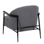 Armchair 74 x 72 x 81 cm Synthetic Fabric Grey Wood | Tienda24 Tienda24.eu