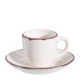 Piece Coffee Cup Set White Stoneware 6 Pieces | Tienda24 Tienda24.eu