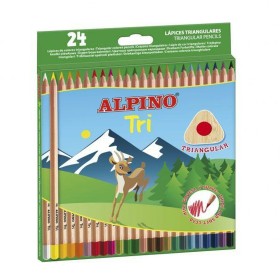 Lápis de cores Alpino AL000129 Multicolor 24 Peças de Alpino, Materiais de desenho - Ref: M0319788, Preço: 9,47 €, Desconto: %