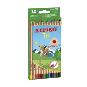 Crayons de couleur Alpino AL000128 Multicouleur (12 Unités) de Alpino, Matériel de dessin - Réf : M0319789, Prix : 6,09 €, Re...