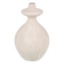 Vase Creme aus Keramik Sand 21 x 21 x 38 cm | Tienda24 Tienda24.eu