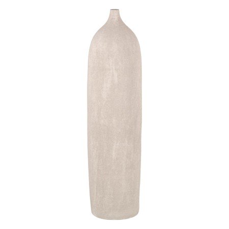 Vase Crème Céramique Moderne Sable 26 x 26 x 100 cm | Tienda24 Tienda24.eu