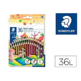 Lápices de colores Staedtler Noris colour 185 Multicolor 36 Piezas de Staedtler, Materiales de dibujo - Ref: M0319812, Precio...