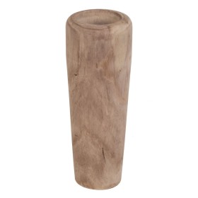 Vaso Romimex Branco Prateado Cerâmica 14 x 25 x 8 cm | Tienda24 Tienda24.eu