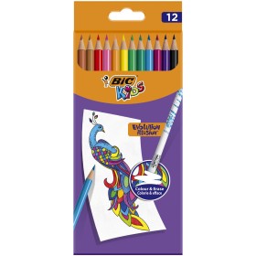 Crayons de couleur Bic 987868 Multicouleur effaçable de Bic, Matériel de dessin - Réf : M0319876, Prix : 8,05 €, Remise : %