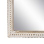 Miroir mural Blanc Naturel Verre Bois de manguier Bois MDF Vertical 60,9 x 3,8 x 152,4 cm | Tienda24 Tienda24.eu