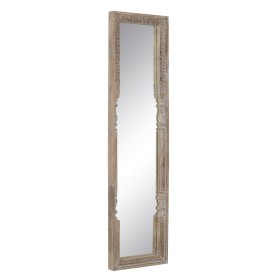 Espejo de pared DKD Home Decor 78,5 x 2,5 x 78,5 cm Dorado Marrón Aluminio Madera de mango | Tienda24 Tienda24.eu