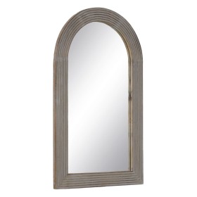 Miroir mural Home ESPRIT Naturel Bois Chêne Scandi 60 x 5 x 60 cm | Tienda24 Tienda24.eu