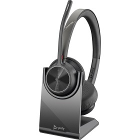 Casque Poly 77Y98AA Noir de Poly, Écouteurs avec microphones - Réf : S91107840, Prix : 132,74 €, Remise : %