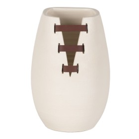 Vase Braun Kristall 15 x 15 x 24,5 cm | Tienda24 Tienda24.eu