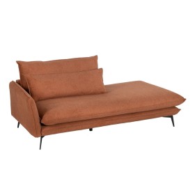 Sofá 156 x 81 x 72 cm Champanhe Tecido Sintético Madeira Veludo | Tienda24 Tienda24.eu