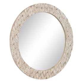 Wall mirror White Crystal Paolownia wood Window 73,7 x 3,6 x 104 cm | Tienda24 Tienda24.eu