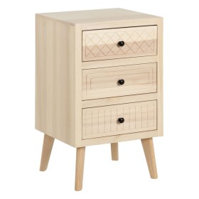 Nightstand Alexandra House Living Black 35 x 65 x 60 cm | Tienda24 Tienda24.eu