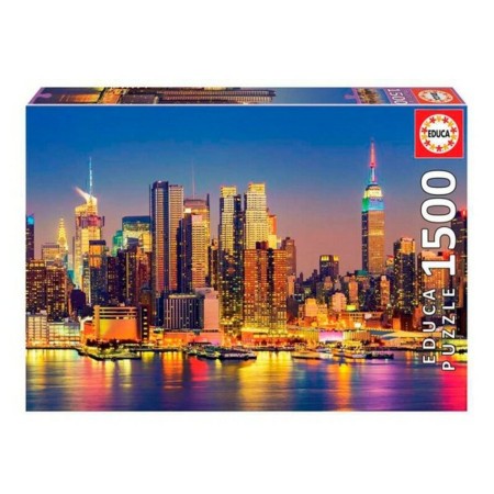 Puzzle Manhattan Educa 18466 (1 Unidade) (1500 pcs) de Educa, Puzzles - Ref: M0320069, Preço: 17,36 €, Desconto: %