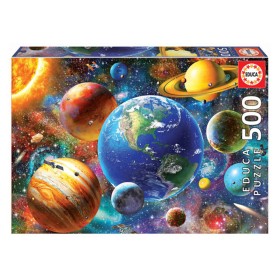 Puzzle Solar System Educa Solar System (1 Unit) (500 pcs) by Educa, Jigsaws - Ref: M0320087, Price: 9,38 €, Discount: %