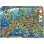 Puzzle Educa Europe Map (1 unidad) (500 pcs) de Educa, Puzzles - Ref: M0320088, Precio: 9,38 €, Descuento: %