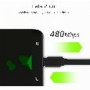 USB-Kabel Green Cell KABGC03 Schwarz 25 cm | Tienda24 - Global Online Shop Tienda24.eu