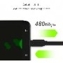 USB-Kabel Green Cell KABGC03 Schwarz 25 cm | Tienda24 - Global Online Shop Tienda24.eu