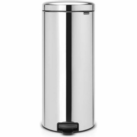 Secchio della spazzatura Brabantia Pedal Bin newIcon Acciaio Metallo 30 L (1 Unità) di Brabantia, Spazzatura e riciclaggio - ...