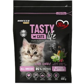 Aliments pour chat Biofeed Tasty Cats Life Lapin de Biofeed, Sèche - Réf : S91108440, Prix : 6,04 €, Remise : %