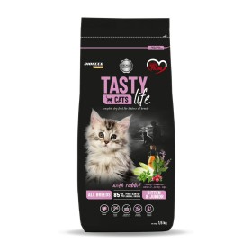 Aliments pour chat Biofeed Tasty Cats Life Lapin 1,5 Kg de Biofeed, Sèche - Réf : S91108441, Prix : 11,63 €, Remise : %