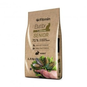 Comida para gato Fitmin Purity Senior Sénior Frango Borrego Coelho 1,5 Kg de Fitmin, Seca - Ref: S91108579, Preço: 14,67 €, D...