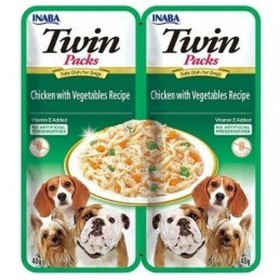 Snack pour chiens Inaba Dog Twin Poulet de Inaba, Biscuits, gâteaux et snacks - Réf : S91108585, Prix : 4,36 €, Remise : %