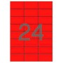 Printer Labels Apli 1593 Red A4 by Apli, Self-Stick Notes - Ref: M0320366, Price: 12,84 €, Discount: %