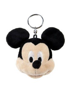 Portachiavi Peluche Mickey Mouse Nero da Mickey Mouse, Portachiavi - Ref: S0727076, Precio: 7,71 €, Descuento: %