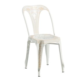 Chair Home ESPRIT White 50,5 x 55 x 82 cm | Tienda24 Tienda24.eu