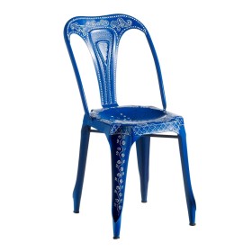 Silla Versa Azul 39,5 x 80 x 41,5 cm (4 Unidades) | Tienda24 Tienda24.eu