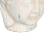 Macetero Crema Terracota Buda Oriental 17,1 x 16,6 x 20 cm | Tienda24 Tienda24.eu