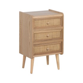 Nachttisch SASHA 40 x 30 x 62,5 cm natürlich Holz Creme | Tienda24 Tienda24.eu