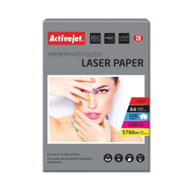 Papier Photo Glacé Activejet AP4-200G100L A4 100 Volets 21 x 29,7 cm de Activejet, Papier d'impression - Réf : S9112747, Prix...