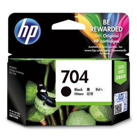 Cartouche d'encre originale HP 704 Noir de HP, Toners et encre pour imprimante - Réf : S9113601, Prix : 18,13 €, Remise : %