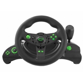 Racing Steering Wheel Esperanza EGW102 Pedals Green PC PlayStation 3 by Esperanza, Accessories - Ref: S9114296, Price: 60,16 ...