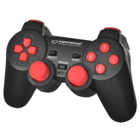 Controller Gaming Esperanza Warrior GX300 USB 2.0 Nero Rosso PC Windows di Esperanza, Dispositivi di realtà virtuale - Rif: S...